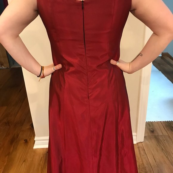 Formal floor length dress - Tafetta - Picture 3 of 9